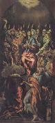 El Greco Pentecost Spain oil painting artist